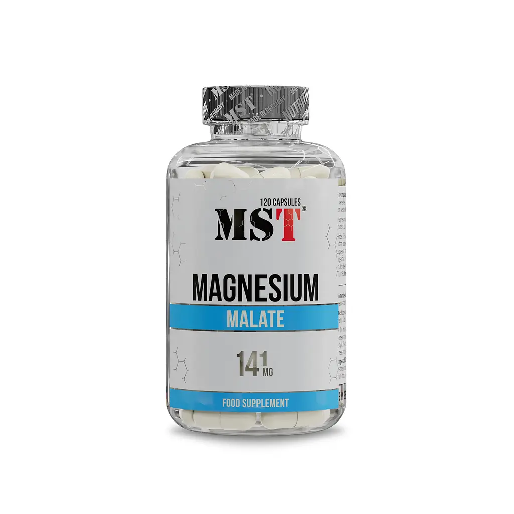 MST® Малат Магнію 141 мг - 120 капсул