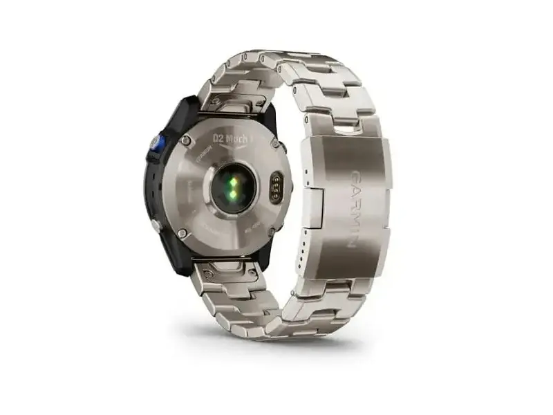 Смарт-годинник Garmin D2 Mach 1 Aviator Smartwatch with Vented Titanium Bracelet (010-02582-50/51) - фото 8
