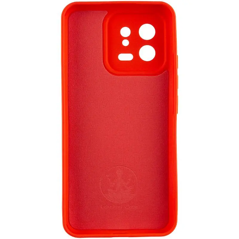 Чехол TPU GETMAN Liquid Silk Full Camera для Xiaomi 13 Красный / Red - фото 3