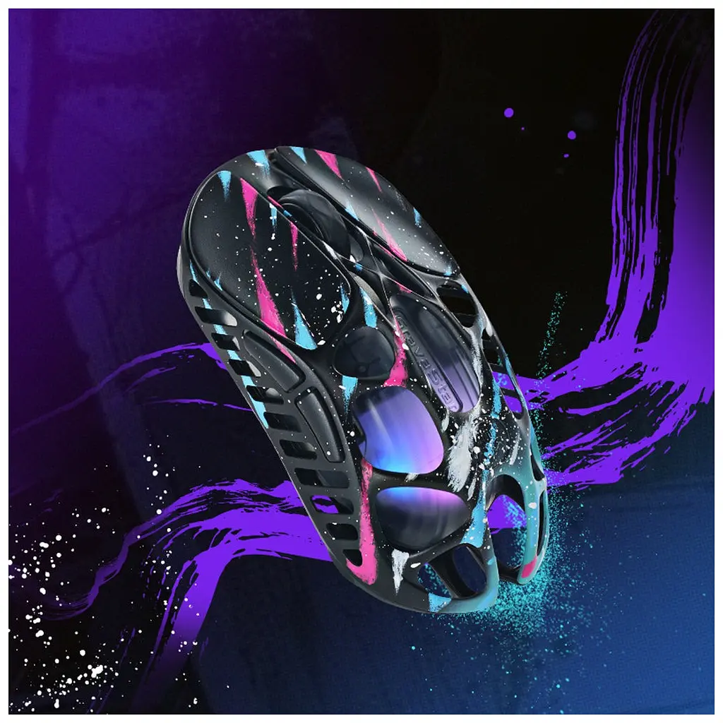 Мишка GravaStar Mercury X Pro 8K RGB Wireless/Bluetooth/USB Neon Graffiti (GS_X_PRO_CG_BLK) - фото 4