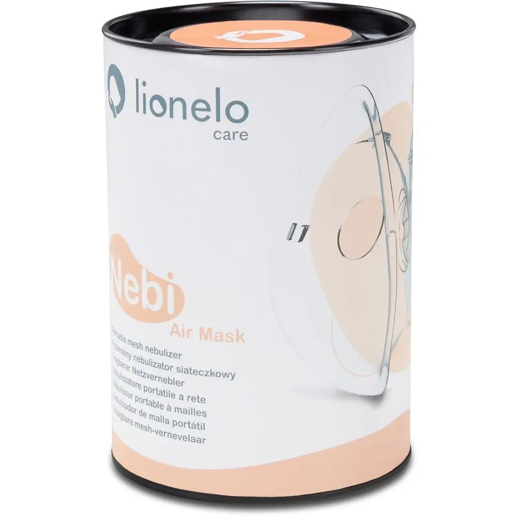 Ультразвуковой небулайзер Lionelo Nebi Air Mask белый (LO-NEBI AIR MASK) - фото 8