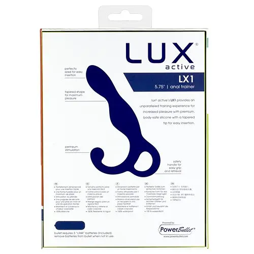 Масажер простати, 10х3 см Lux Active LX1 Anal Trainer - фото 4