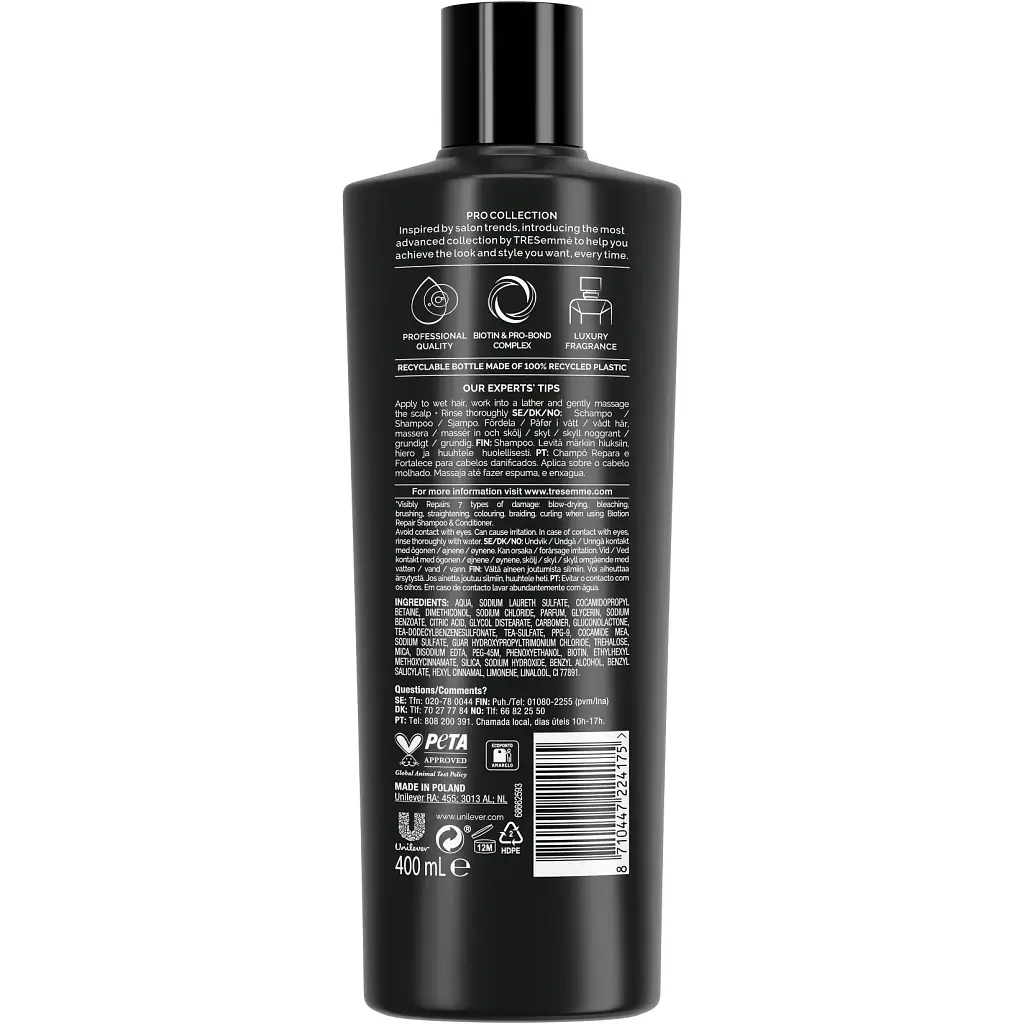 Шампунь для волосся що відновлює TRESemme Repair and Protect 400 мл - фото 2