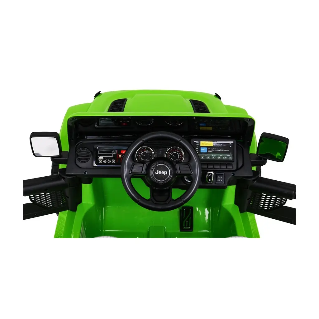 Електромобіль Ramiz Jeep Wrangler Rubicon 12 В,Green (PA.DK-JWR555.ZIE) - фото 4