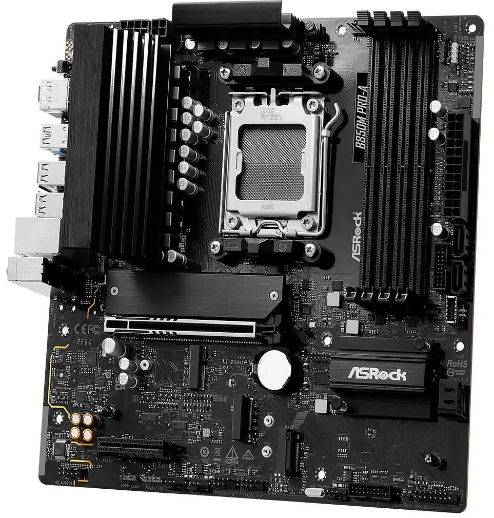 Материнська плата AsRock B850M PRO-A (B850M PRO-A) (Socket AM5, AMD B850, Micro-ATX) - фото 3
