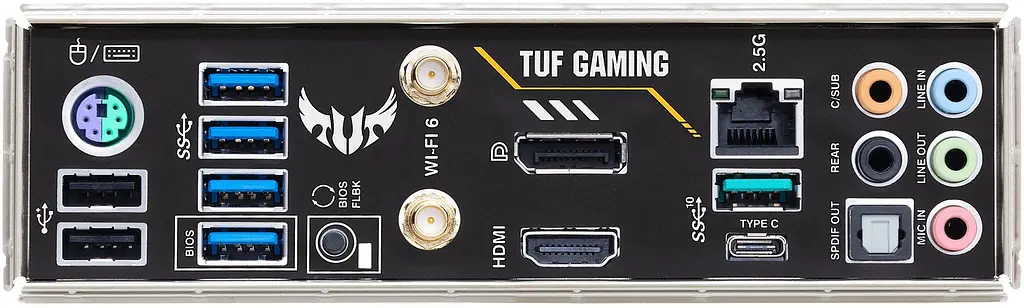 Материнская плата TUF GAMING B550M-PLUS WIFI II sAM4 B550 4xDDR4 M.2 HDMI DP Wi-Fi BT mATX Asus teh0019021 - фото 8