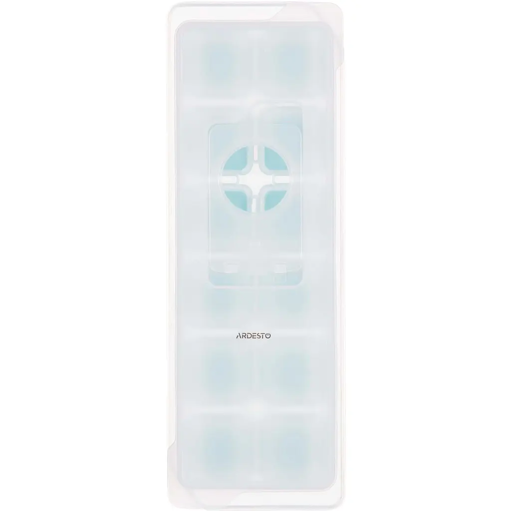 Форма для льда Ardesto Fresh с крышкой 26х9.5х3.5 см синяя (AR3595B) - фото 6