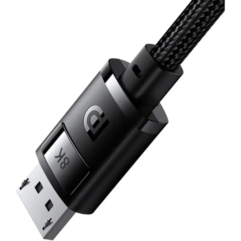 Кабель мультимедійний DisplayPort M to DisplayPort M 2.0m 8K Baseus (B00633706111-02) - фото 3