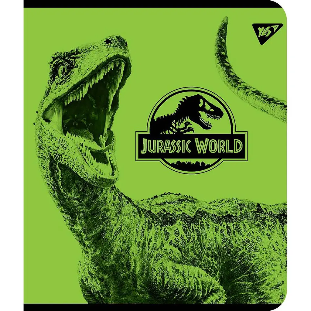 Зошит для записів Yes Jurassic World А5 лінійка Іридіум+гібрід. виб. лак 48 аркушів 1 шт. в асортименті (765326) - фото 3