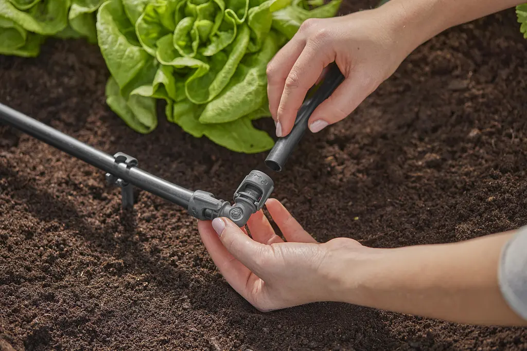 З'єднувач L-подібний Gardena Micro-Drip-System Quick & Easy для шлангів 13 мм, 2 шт (13202-20) - фото 2