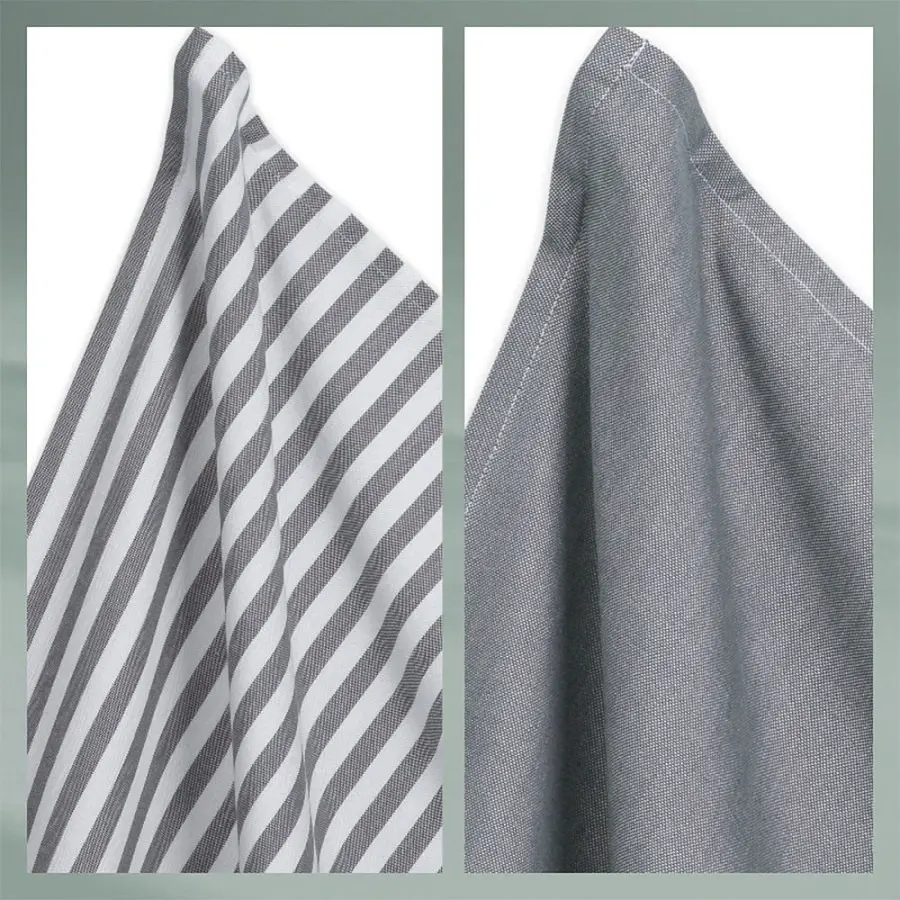 Набор полотенец Kela Caja темно-серые 70 x 50 см 2 шт. (12873) - фото 2