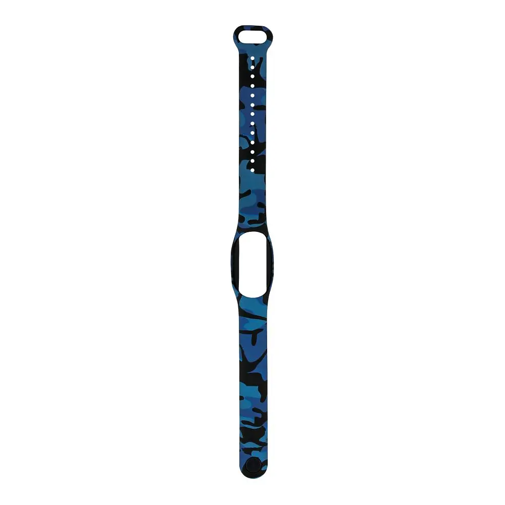 Ремінець ANCHOR Xiaomi Mi Band 7/Mi Band 6/Mi Band 5 Сamouflage Blue (32364_2917248) - фото 4