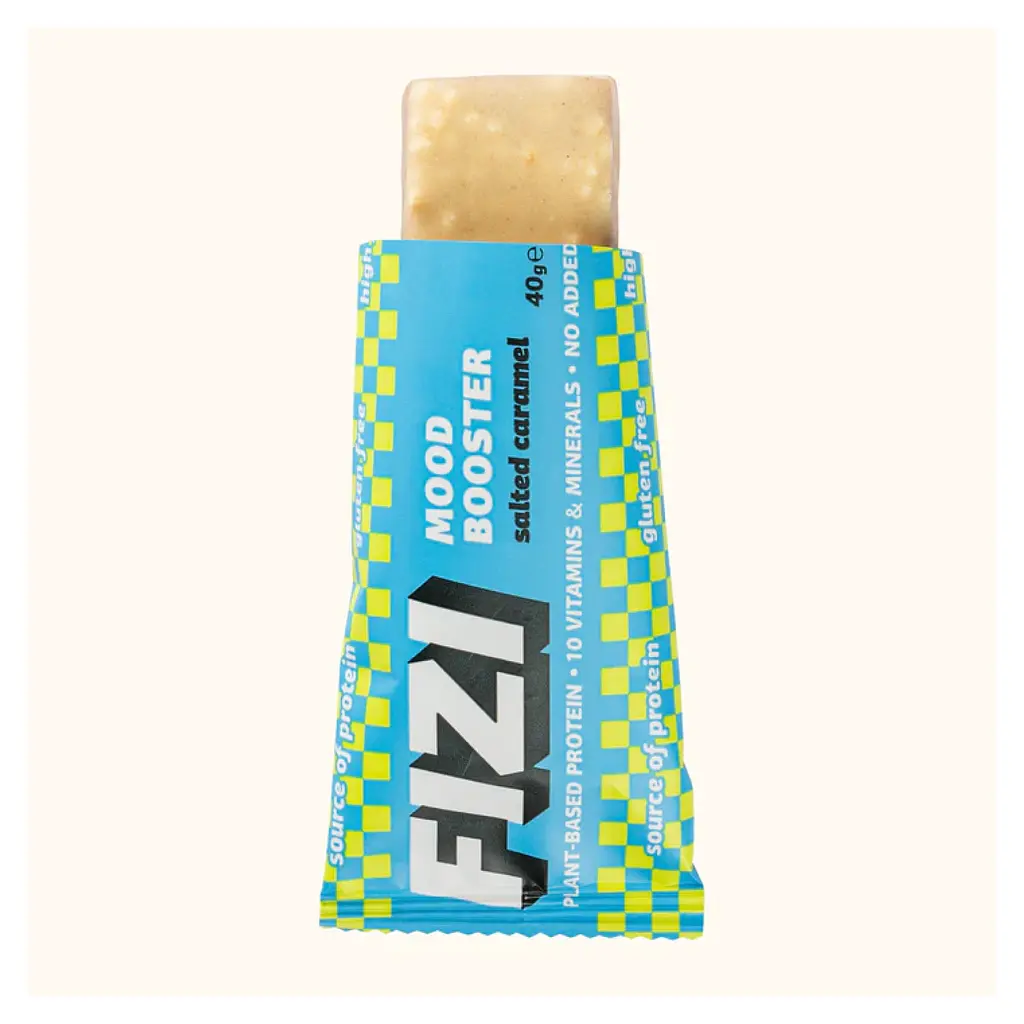 Батончики Fizi Mood Booster — 12 × 40 г Salted Caramel - фото 2
