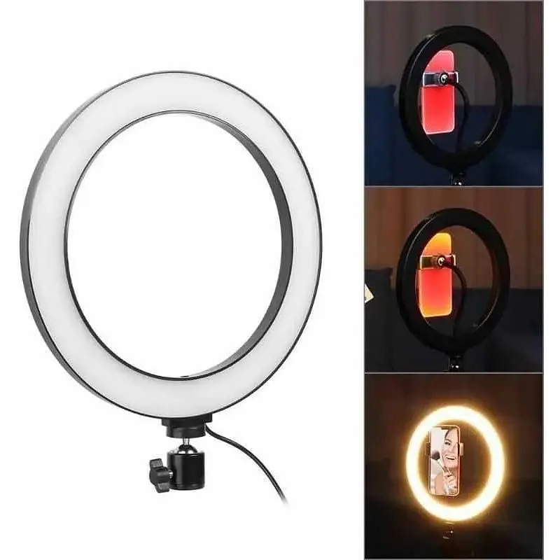 Светодиодное кольцо Ring Fill Light 26 см - фото 3
