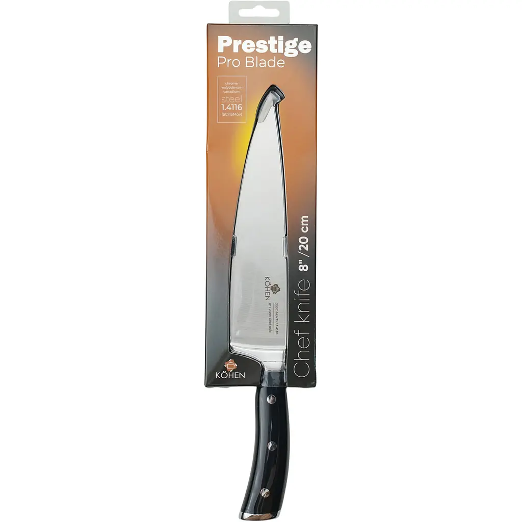 Ніж кухарський Kohen Prestige Pro Blade 20 см (KN92031) - фото 3