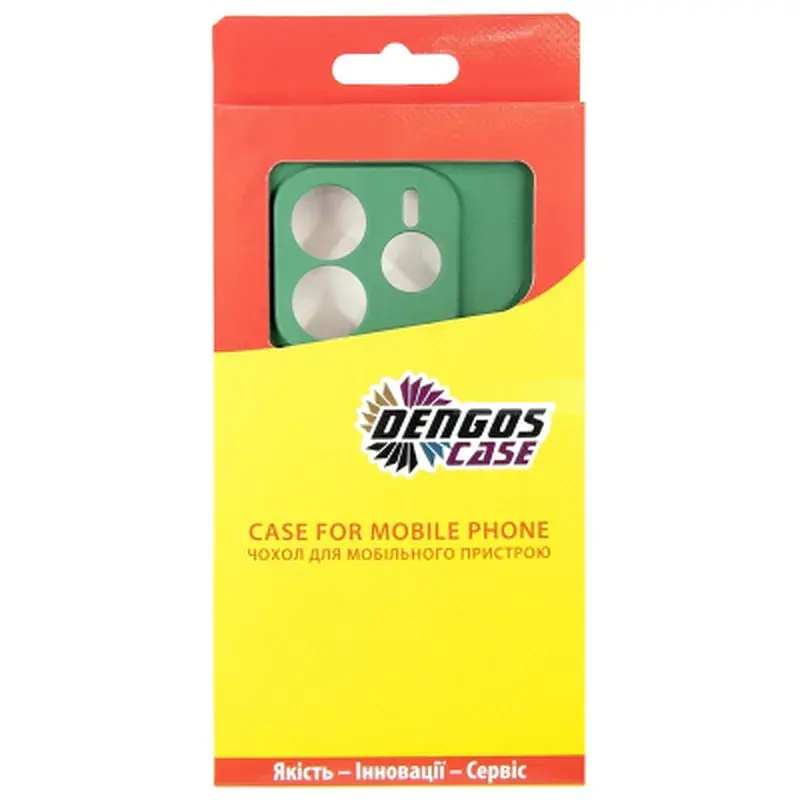 Чохол до мобільного телефона Dengos Kit Xiaomi Redmi Note 14 case Soft + glass (Mint) (DG-KM-131) - фото 4
