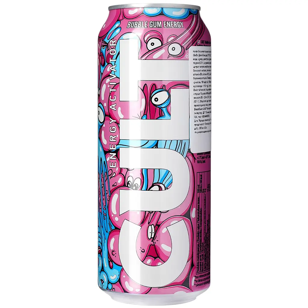 Напій енергетичний Cult Bubble Gum 0.5 л - фото 4
