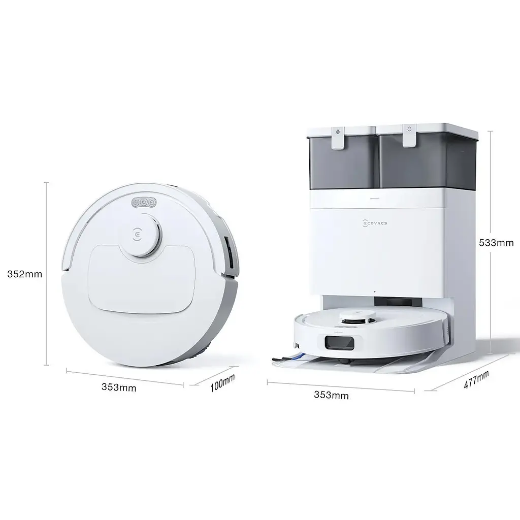Робот-пилосос DEEBOT T30CDLX71 WHITE ECOVACS - фото 5