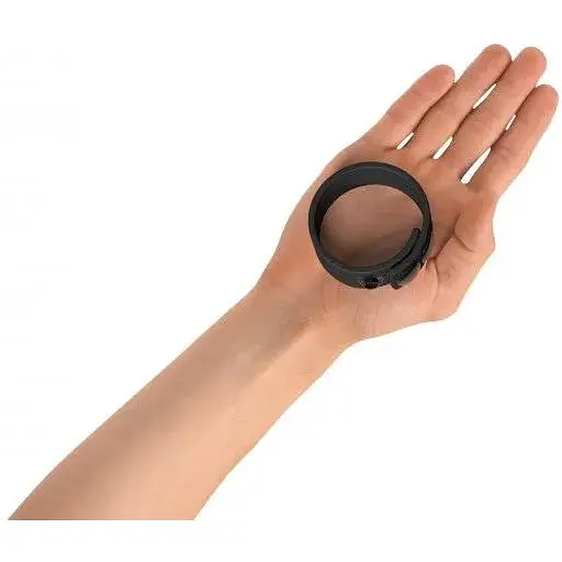 Регулируемое эрекционное кольцо на кнопках Love To Love Hero Ring - Black Onyx - фото 3