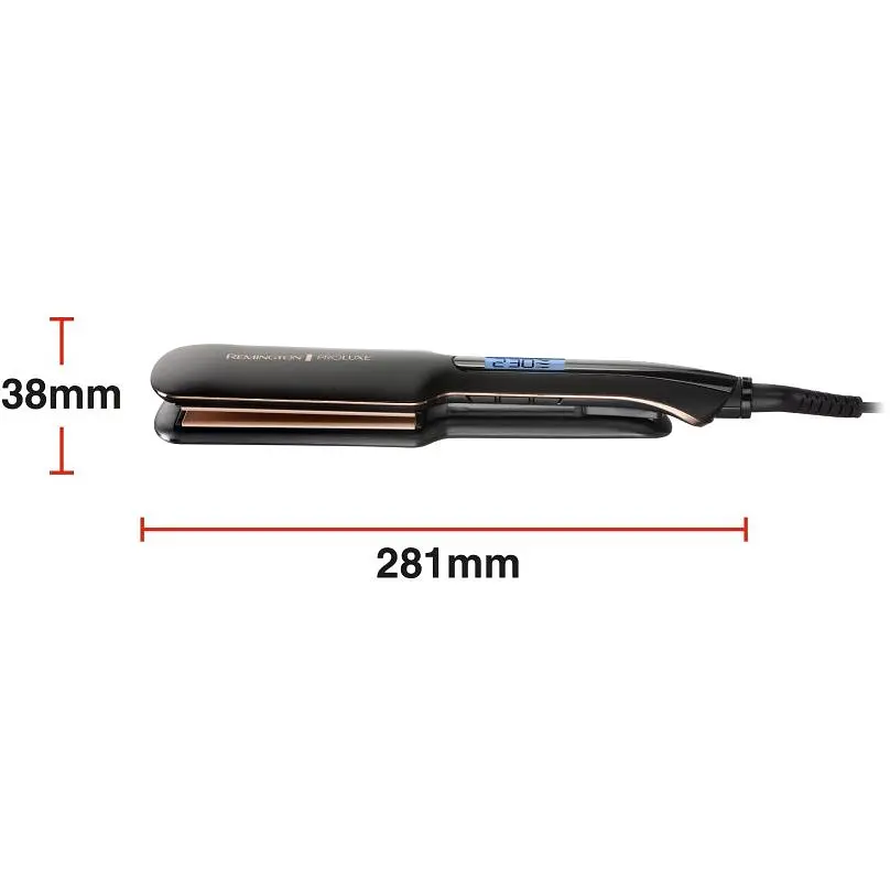 Выпрямитель Remington PROluxe Midnight Wide Plate Straightener черный (S9150B) - фото 3