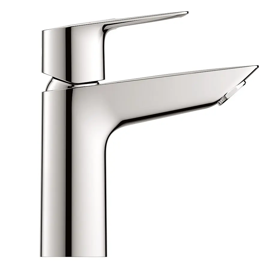 Змішувач для умивальника M-Size + натискний донний клапан Grohe BauLoop New 23886001 Хром - фото 6