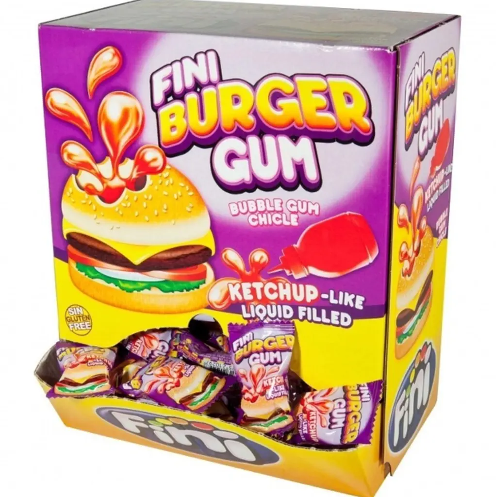 Жуйка Fini Burger Gum 1шт - фото 7