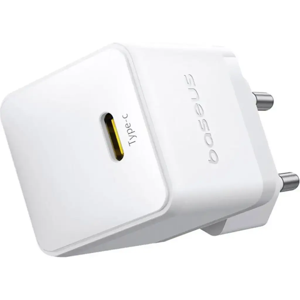 Мережевий зарядний пристрій Baseus Palm Fast Charger Type-C 30W P10111605213-00 White - фото 4