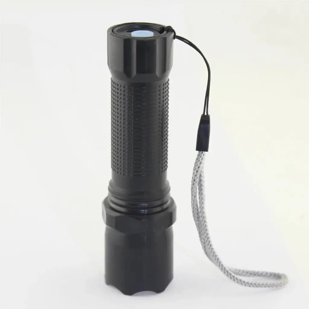 Ліхтар Quantum QM-FL1042 Minik 3W LED з USB Black-Gold, 2 шт./уп. (QM-FL1042) - фото 5