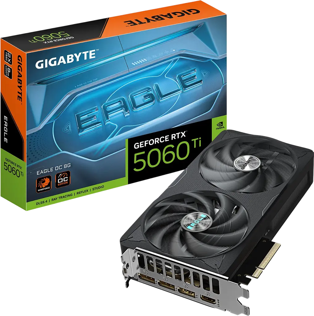 Відеокарта GeForce RTX 5060 Ti 8GB Gigabyte Eagle OC (GV-N506TEAGLE OC-8GD) - фото 4
