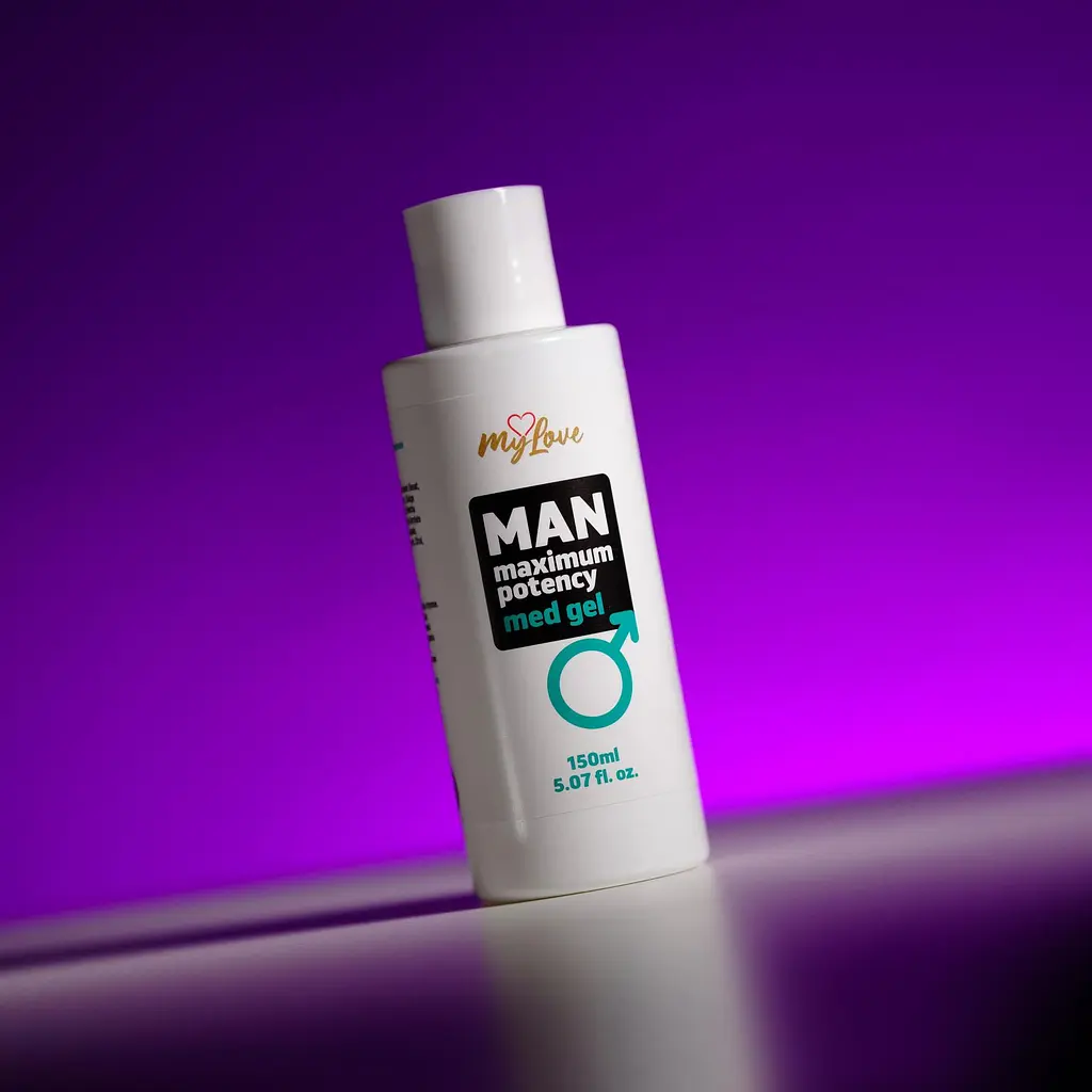 Лубрикант MyLove Man Maximum Potency Med Gel, 150 мл - фото 6