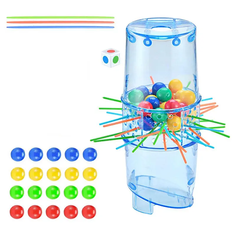 Настільна гра "Trick Stick" Bambi 7289477253, кульки, кубик, палички