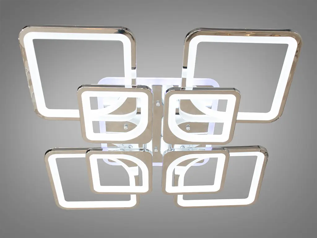 Кухонная люстра с пультом, диммером и LED подсветкой, 190W - фото 2