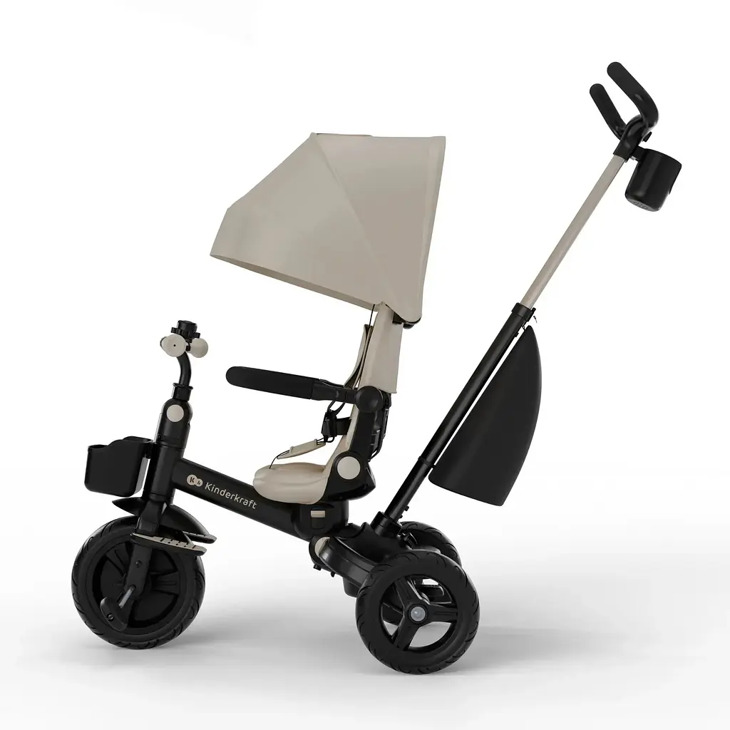 Трехколесный велосипед Kinderkraft Aveo 2 Plus Beige (KRAVEO02BEG0000) - фото 3