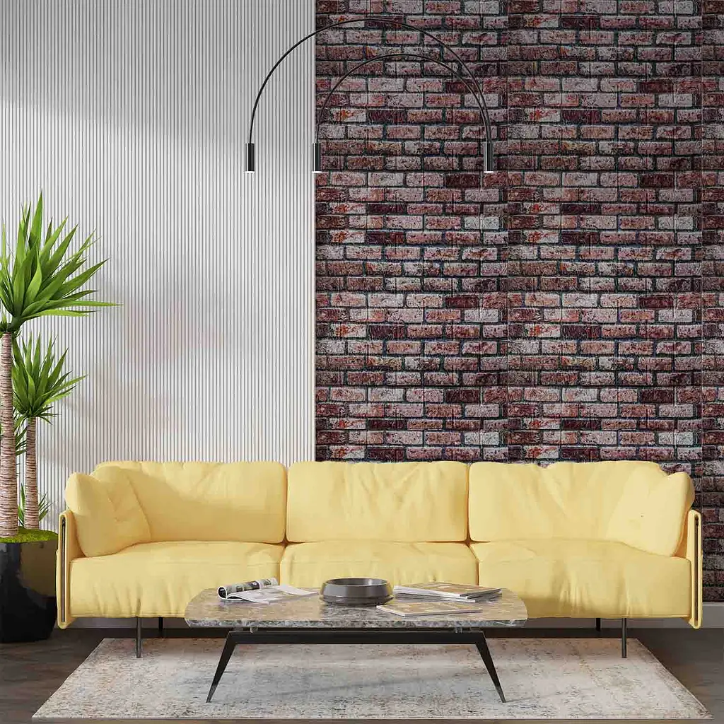 Самоклеюча декоративна 3D панель Loft Expert лофт 700x770x5 мм - фото 6