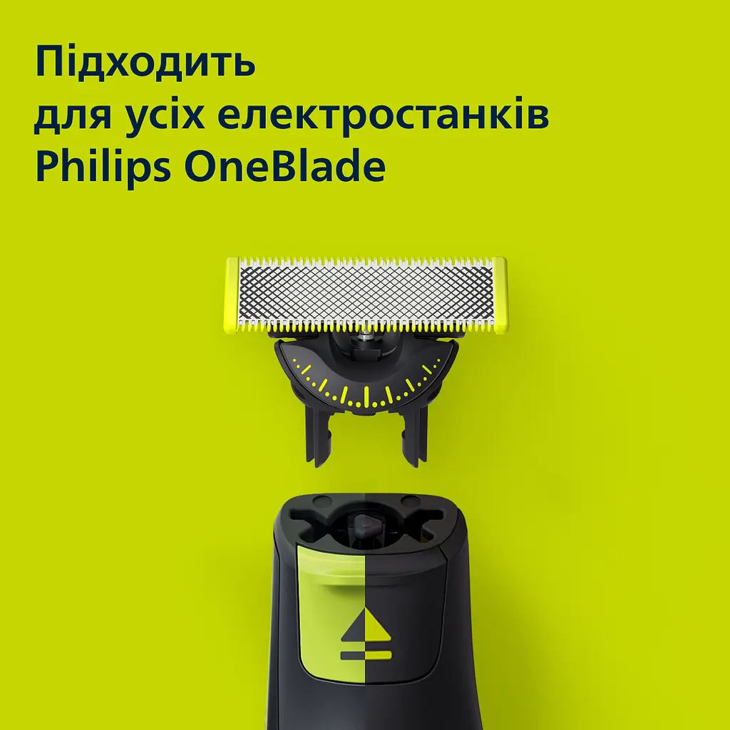 Змінні леза та насадки для тіла Philips OneBlade 360 QP624/50, 2 шт. - фото 4