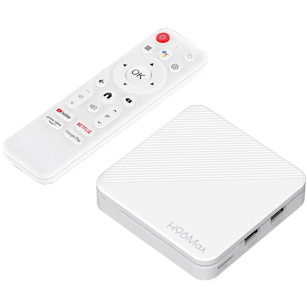 TV Медіаплеєр H96 MAX H313 2/16Gb/Allwinner H313/Android 14/WiFi 2.4G+5G/LAN:100M - фото 8