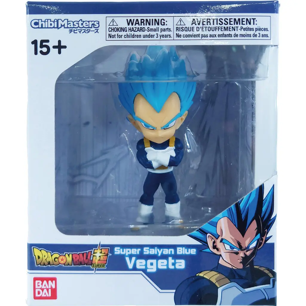 Фігурка анімаційного персонажа Bandai Chibi Masters Драгон Бол Супер колекція 1 - Блу Веджета (123586) - фото 3
