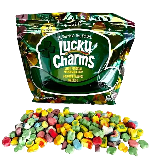 Зефірки General Mills Lucky Charms Just Marshmallows 113г - фото 9
