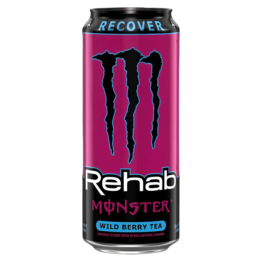 Енергетичний напій Monster Rehab Wild Berry Tea зі смаком ягідного чаю 500 мл
