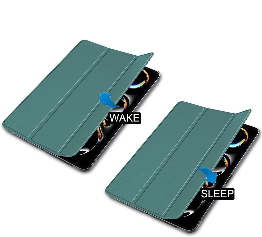 Чохол-книжка BeCover Smart Case для Apple iPad Pro 13" M4 2024 Темно-зелений (711645) - фото 4