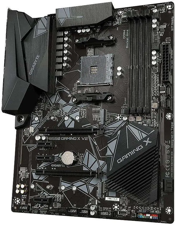 Материнская плата Gigabyte B550 Gaming X V2 (B550 GAMING X V2) (Socket AM4, AMD B550, ATX) Б/у - фото 4
