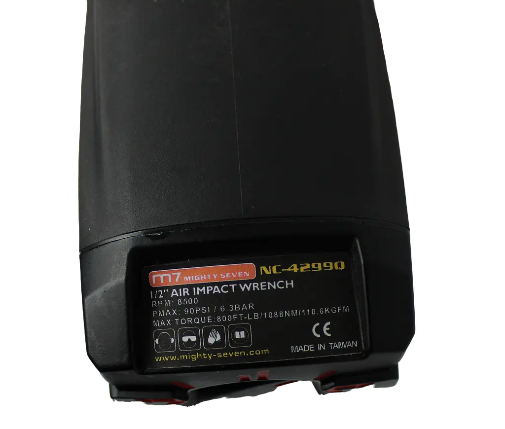 Пневмогайкокрут 1/2" 1088Нм 8500об/мин композит. корпус - фото 5