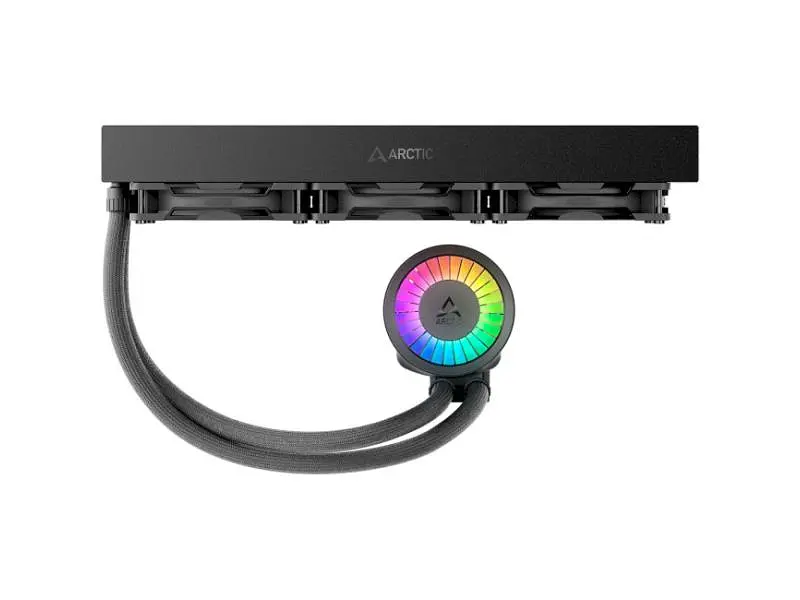 Водяне охолодження ARCTIC Liquid Freezer III Pro 360 A-RGB SI Black (ACFRE00169A) - фото 3