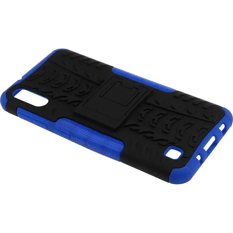 Чохол-накладка Toto Dazzle Kickstand 2 in 1 Case Samsung Galaxy M10 Blue - фото 6