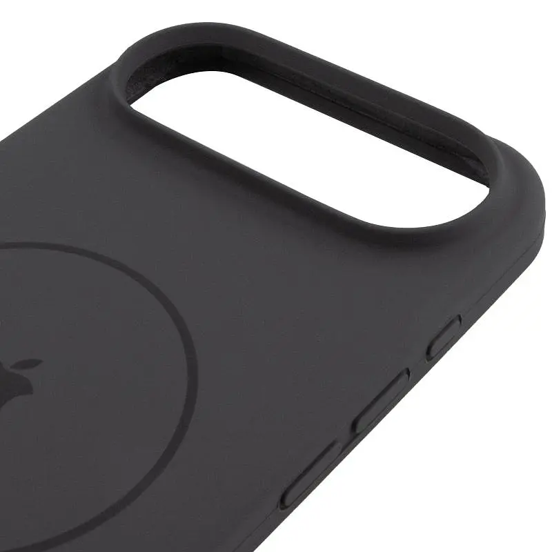 Чехол Epik Silicone Case Full Protective (AA) V2 with MagSafe для Apple iPhone 17 Air (6.5) Серый / Dark Gray - фото 4
