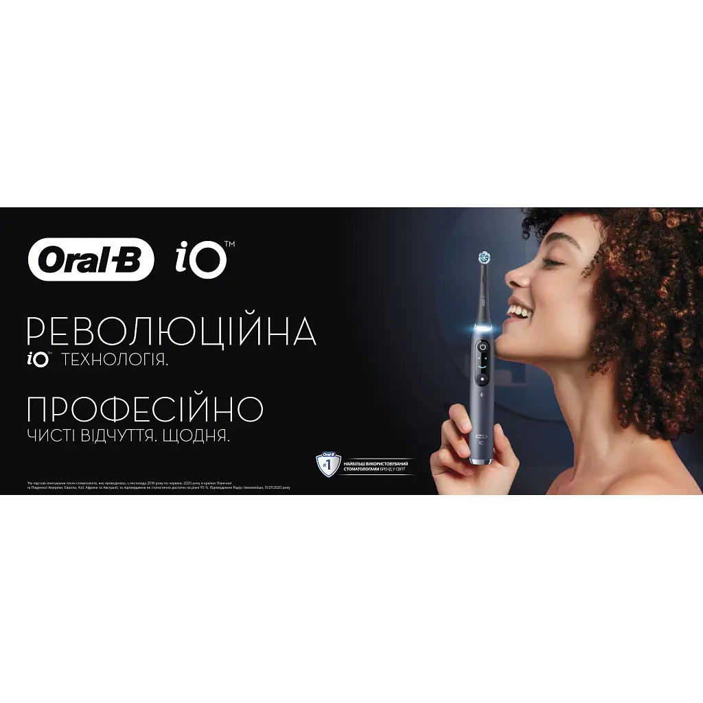 Електрична зубна щітка Oral-B iO Series 9N IOM9.1B2.2AD Black Onyx + чохол (4210201449485) - фото 3