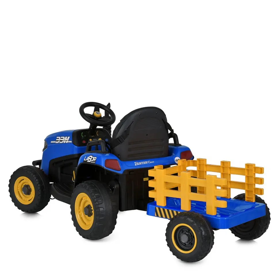 Детский электромобиль-трактор Bambi Racer M 6038EBLR-3 до 30 кг - фото 3