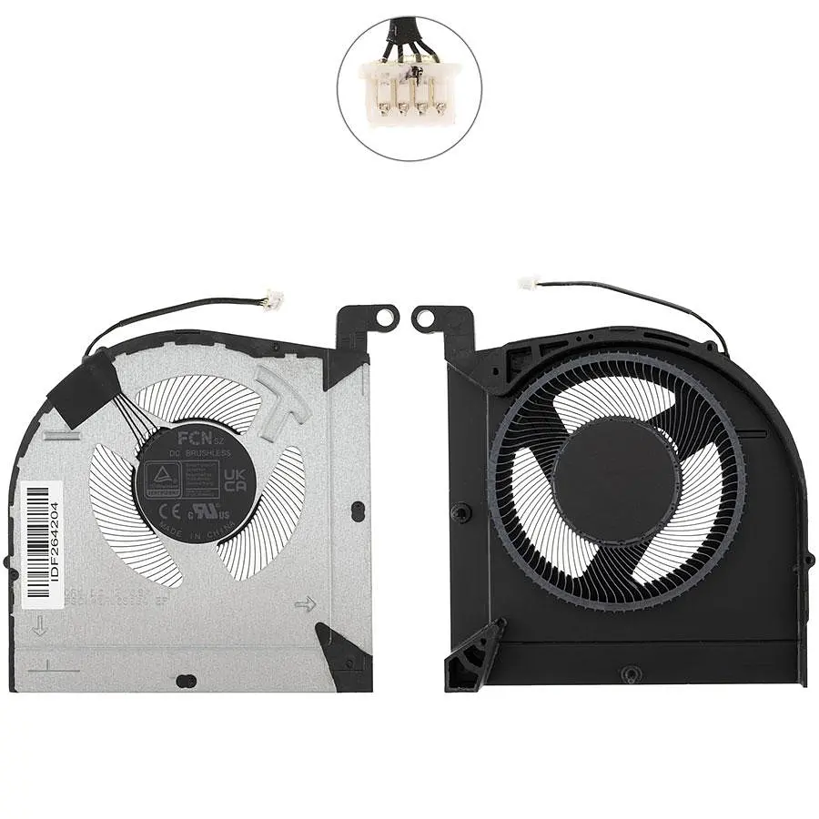 Вентилятор для ноутбука (Legion Slim 5 16IRH8) 12V CPU FAN (8 мм)