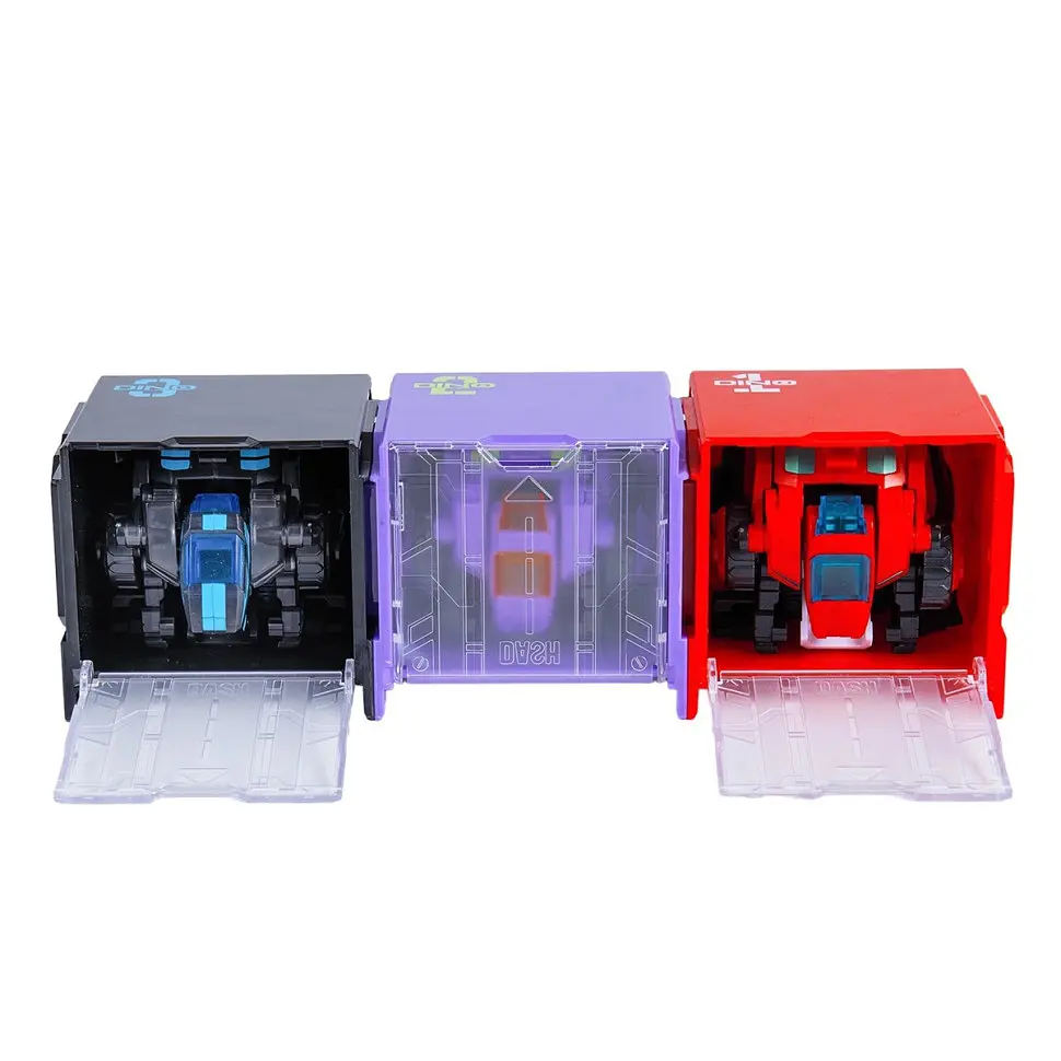 Динозавр-трансформер Dinoster Раптор-Бот EU580840-2 бокс для зберігання, фіолетовий - фото 7