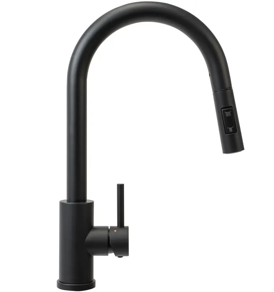 Змішувач для кухні Rea Fresh black black mat REA-B9147, Чорний матовий - фото 2
